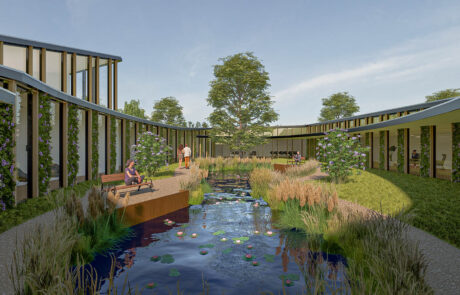 Houweling Architecten – biophilic zorginstelling